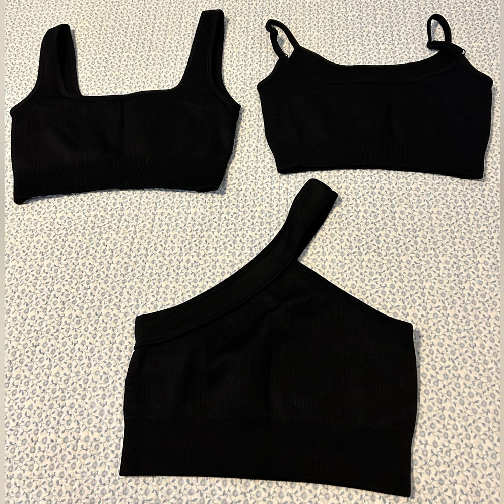 Ribbed Workout Tops